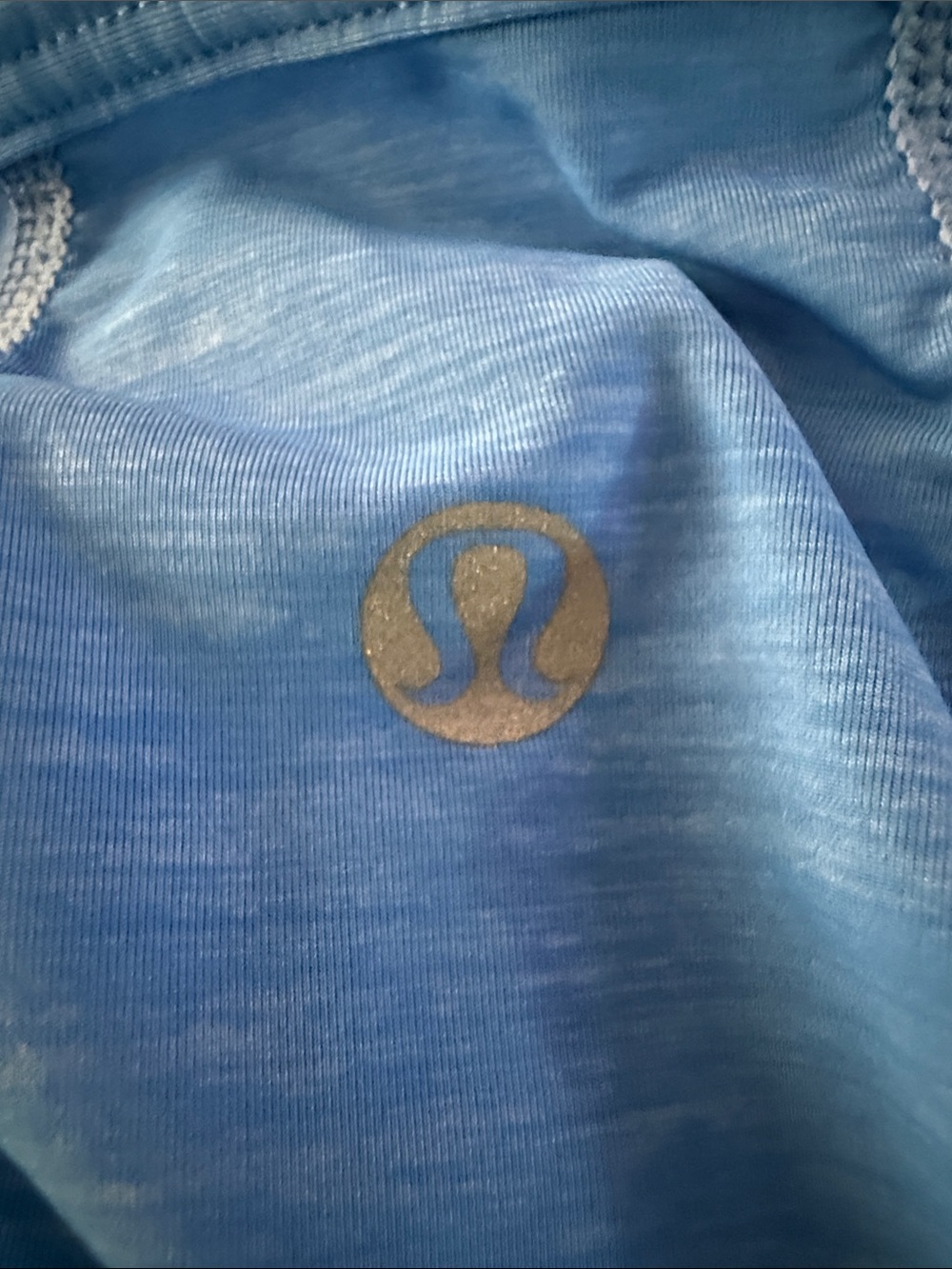 B44 lululemon athletica Women’s 12 Sky Blue Hooded Long-Sleeve Pullover - Picture 9 of 10